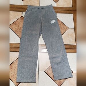 Nike Sweatpants Boys Large Grey